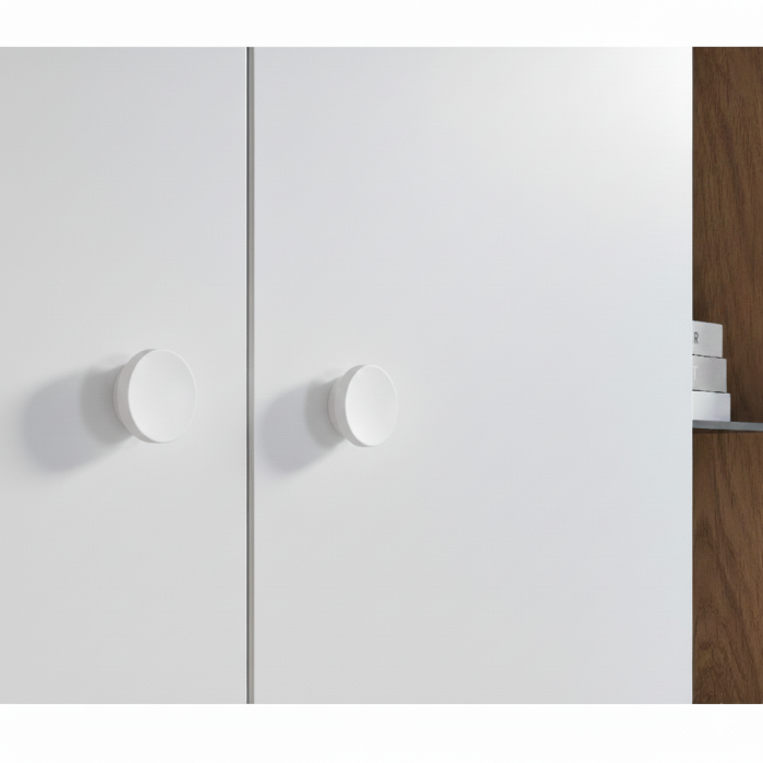 Buton pentru mobila Tuyo JBL, finisaj alb, D:70 mm [4]