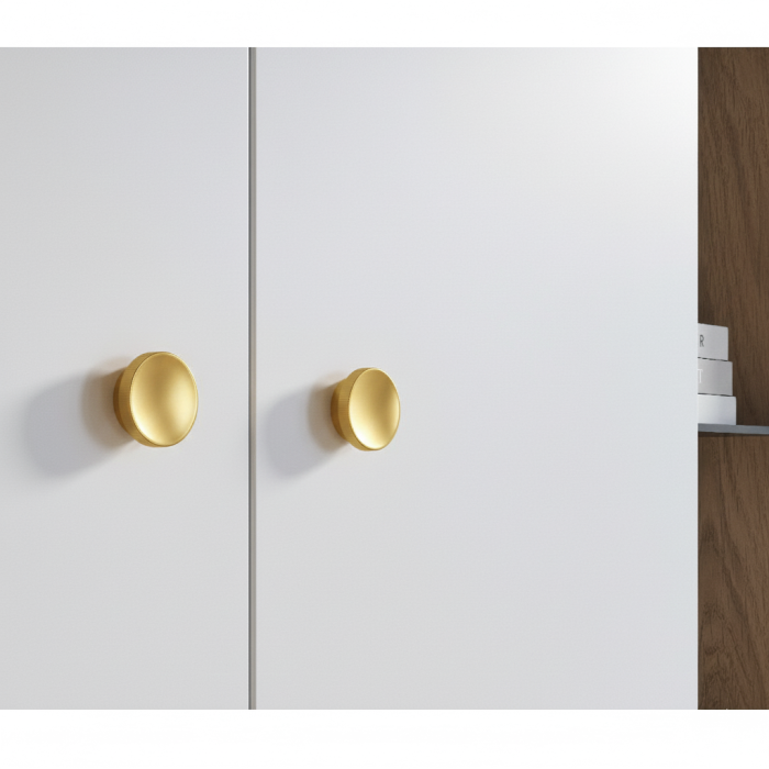 Buton pentru mobila Tuyo JBL, finisaj auriu, D:70 mm [4]