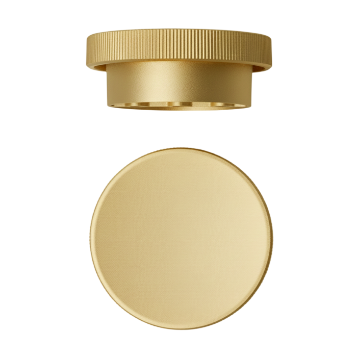 Buton pentru mobila Tuyo JBL, finisaj auriu, D:70 mm [3]