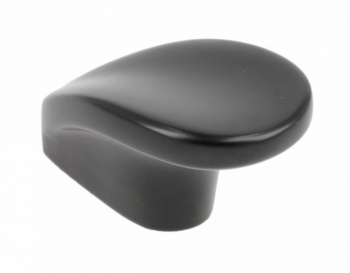 Buton pentru mobila Venice, finisaj negru mat GT, 46x28 mm [4]