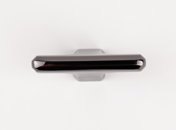Buton pentru mobila Vera, finisaj antracit CB, 55x18x28 mm [2]