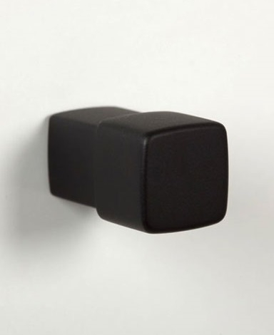 Buton pentru mobila Boxx, finisaj negru mat, 15x25 mm [3]