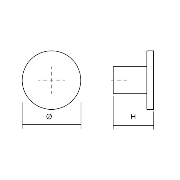 Buton pentru mobilier Como Big, finisaj alama cava periata, D:41 mm [2]