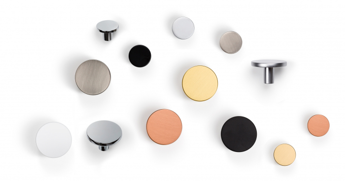 Buton pentru mobilier Como nichel periat [3]