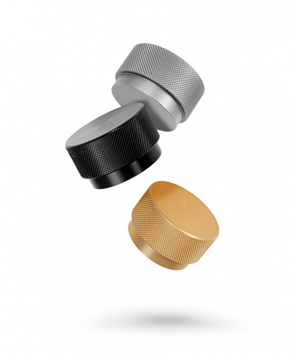 Buton pentru mobilier Graf Big, alama intunecata periata, D 50 mm [4]