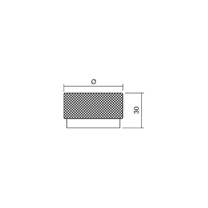 Buton pentru mobilier Graf Big, finisaj otel inoxidabil, D:50 mm [6]