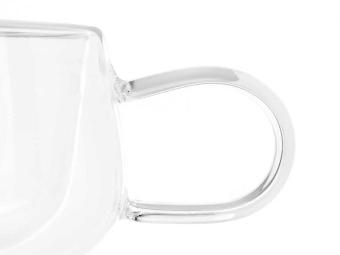 Cana pentru ceai cu perete dublu din borosilicat, 280 ml [2]