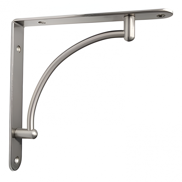 Consola decorativa raft, finisaj otel periat GT, 220x220 mm [2]