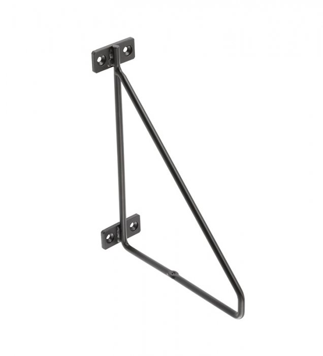 Consola raft Bar, finisaj negru mat, 166x209 mm [2]