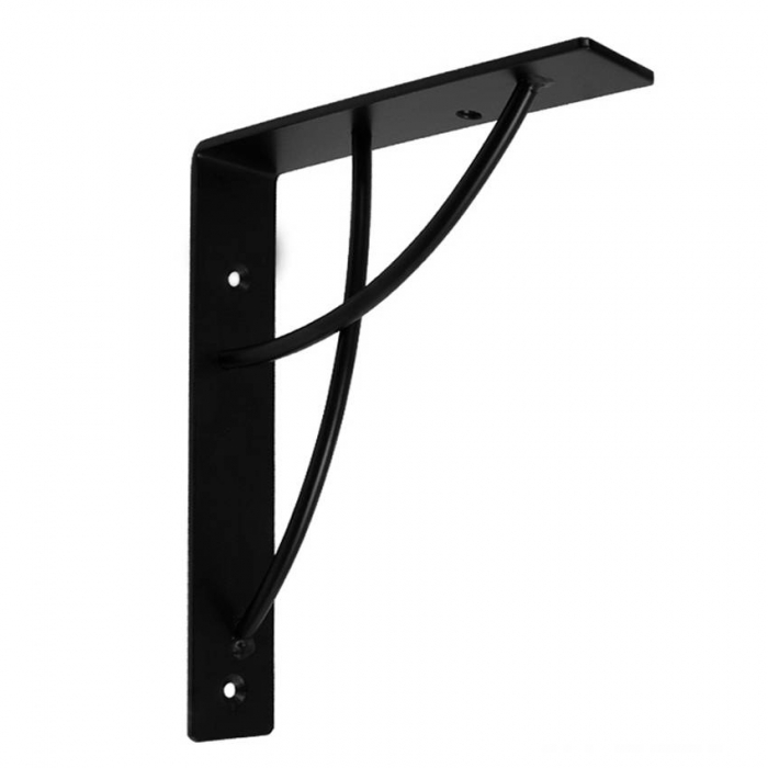 Consola raft Neo, finisaj negru mat, 180x180 mm [5]
