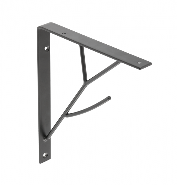 Consola raft Tree, finisaj negru mat, 170x200 mm [2]