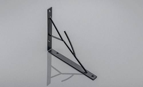 Consola raft Tree, finisaj negru mat, 170x200 mm [4]