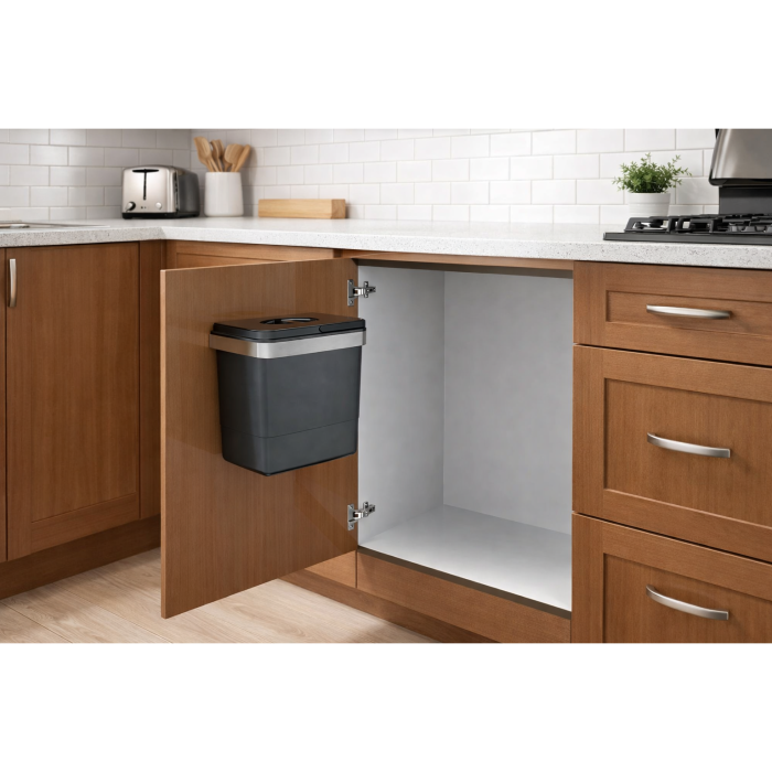 Cos de gunoi incorporabil Belt, montabil pe usa, cu un compartiment x 15 litri [3]