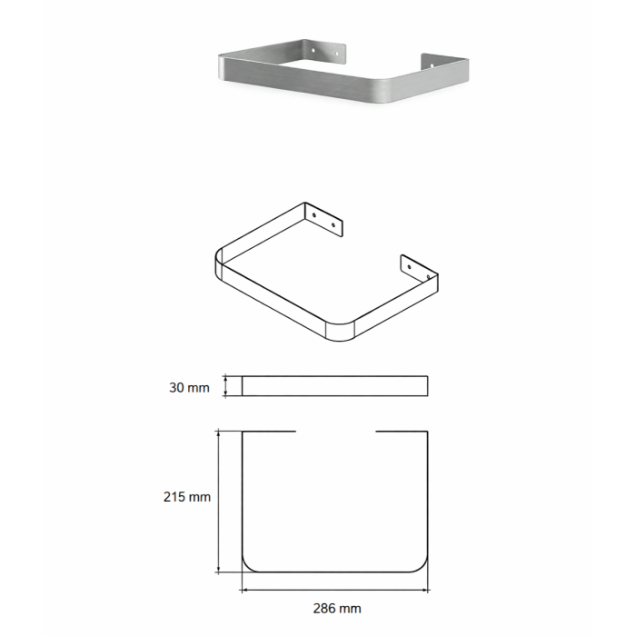 Cos de gunoi incorporabil Belt, montabil pe usa, cu un compartiment x 15 litri [5]