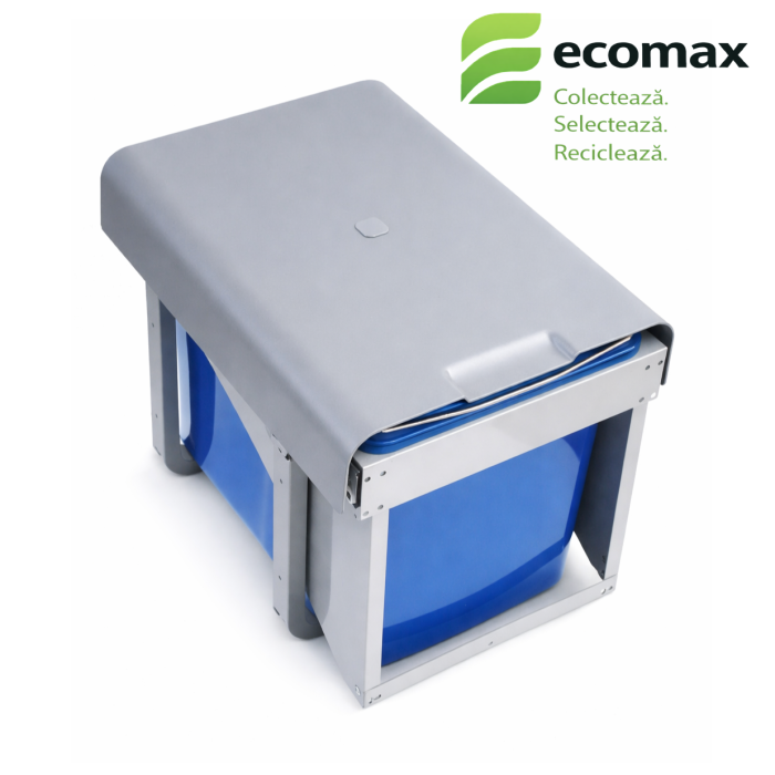 Cos de gunoi incorporabil Ekko Front cu 1 compartiment x 34 litri [3]