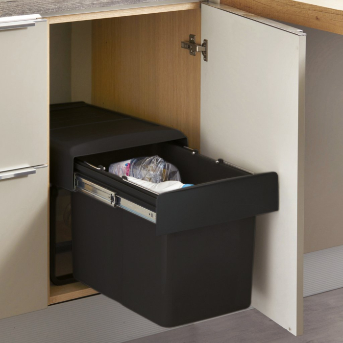 Cos de gunoi Mega 40 incorporabil, cu 1 compartiment x 34 litri [4]