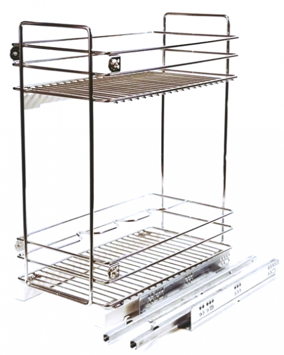 Cos Jolly Inoxa, sine Salice cu amortizare, pentru latime corp 600 mm, model 2102S-6050PC [3]
