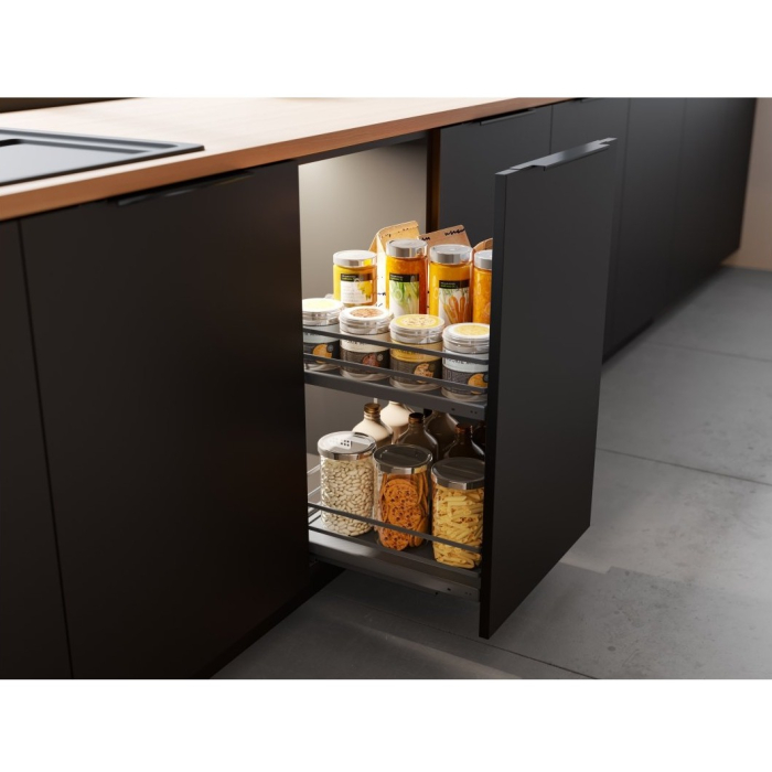 Cos Jolly Movix Pro, cu glisiere, pentru corp de 300 mm, antracit [3]