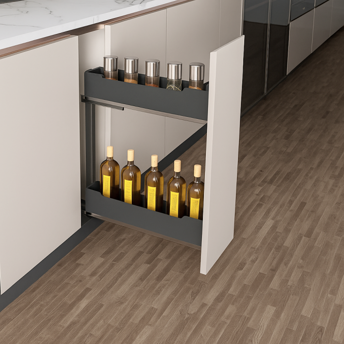 Cos Jolly pentru corp de 250 mm, finisaj gri grafit [1]