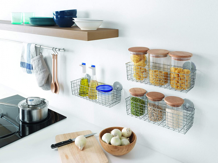 Cos multifunctional pentru organizare si depozitare Koala, finisaj gri, 33x12x9 cm [3]