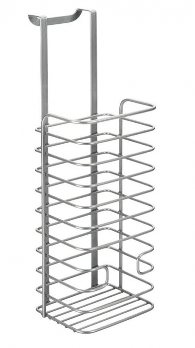Cos organizare depozitare pungi Galileo, gri, 12x12x36 cm [3]