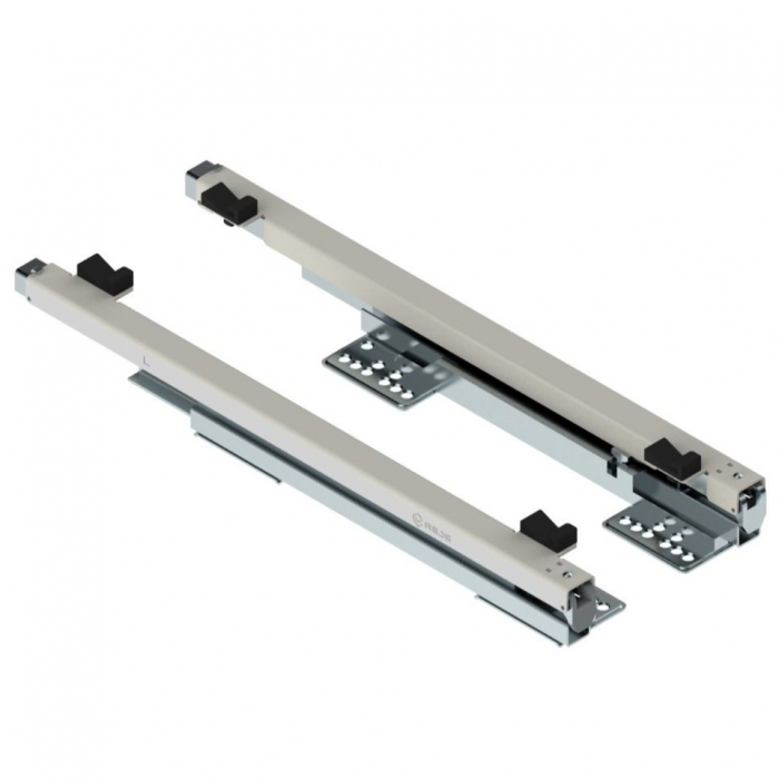 Cos Variant Multi pentru produse de curatare, cu cosuri detasabile si glisiere cu extragere totala, pentru corp de 300 mm, crom [3]