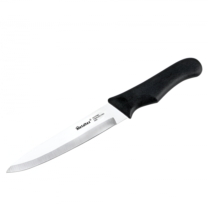 Cutit pentru carne, inox/plastic, L:29 cm [2]