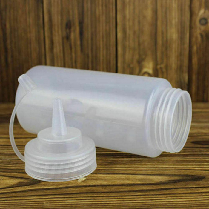 Dozatoare sos, transparente, 490 ml, set 6 bucati [5]