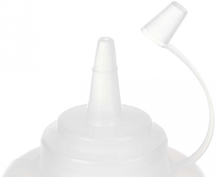 Dozator din plastic pentru sos, alb, 1 L [3]