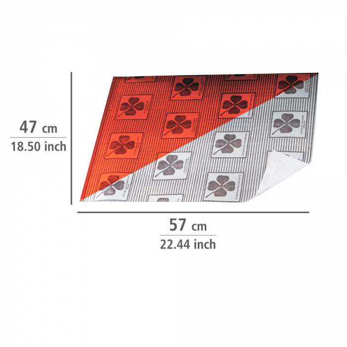 Filtru hota, plat, alb/maro, 57x47 cm, set 2 bucati [3]