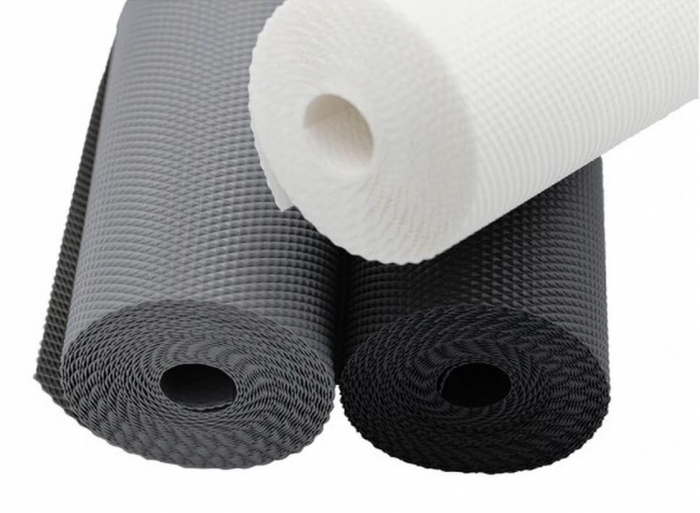 Folie protectie antialunecare pentru sertar Axispace, neagra, 48 x 500 cm [6]