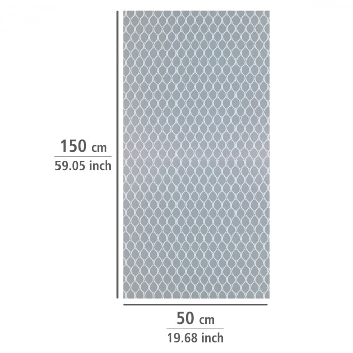 Folie protectie antialunecare pentru sertar, transparenta cu insertie textila, 150 x 50 cm [3]