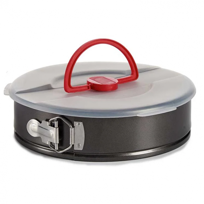 Forma rotunda din metal pentru tort cu capac [1]