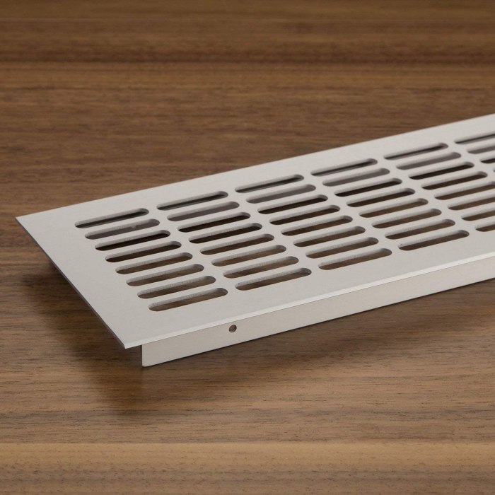 Grila ventilare din aluminiu, finisaj alb, 484x100 mm [7]