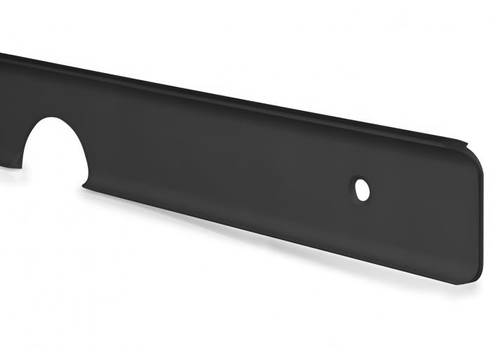 Imbinare colt blat 38 mm, finisaj negru, L:600 mm [2]