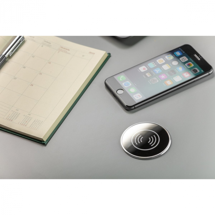 Incarcator wireless Lux, incastrat, cablu 2 m, alb [3]
