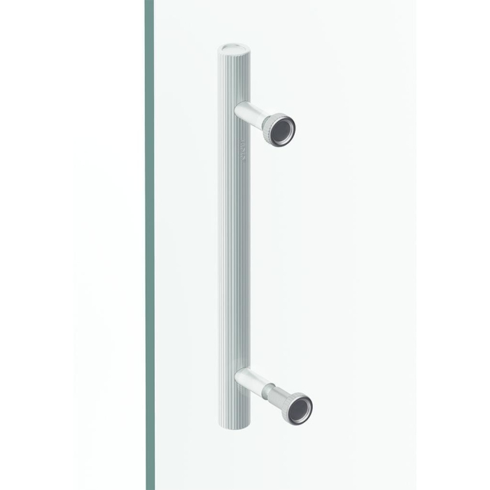 Kit montaj pentru maner Boto pe usi de sticla / cabina dus, finisaj otel inoxidabil, D:18 mm [3]