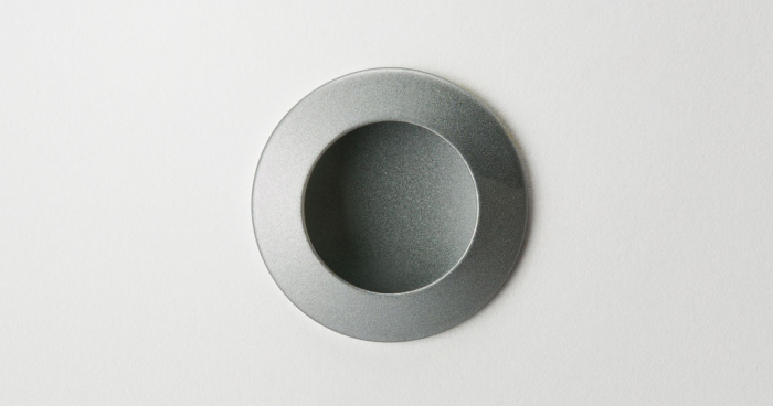 Maner ingropat Tap, D:40 mm, finisaj crom mat [2]