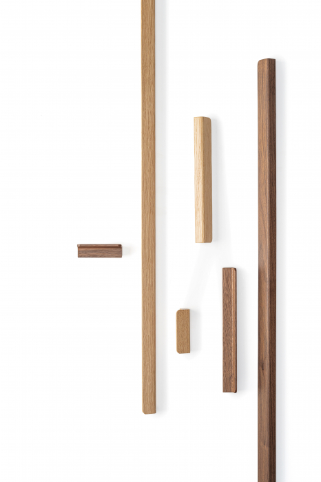 Maner lung pentru mobila Flapp Wood, finisaj natur, L:1100 mm [6]