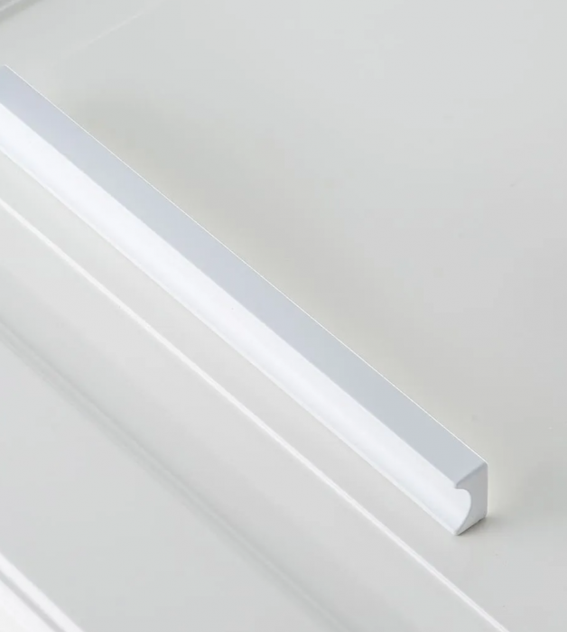 Maner lung pentru mobila Groove, finisaj alb mat GT, L:1200 mm [3]