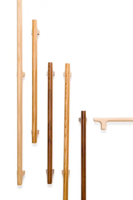 Maner lung pentru mobila Hinoki Wood Big, finisaj natur, L:915 mm [6]