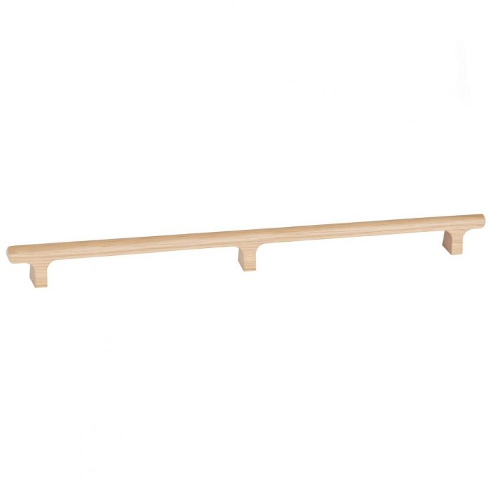 Maner lung pentru mobila Hinoki Wood Big, finisaj natur, L:915 mm [2]