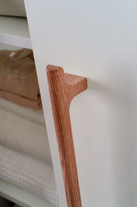 Maner lung pentru mobila Hinoki Wood Big, finisaj nuc, L:915 mm [4]