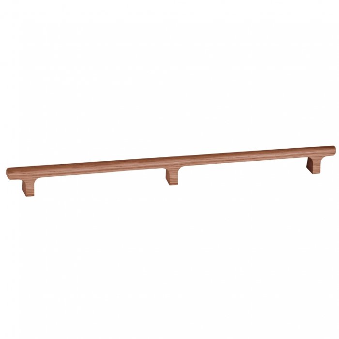 Maner lung pentru mobila Hinoki Wood Big, finisaj nuc, L:915 mm [2]