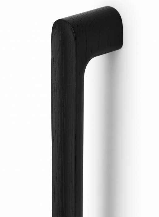 Maner lung pentru mobila Luv Wood Big, finisaj frasin negru mat lacuit, L:1026,5 mm [2]