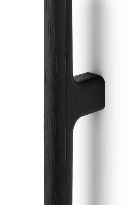 Maner lung pentru mobila Luv Wood Big, finisaj frasin negru mat lacuit, L:1026,5 mm [3]