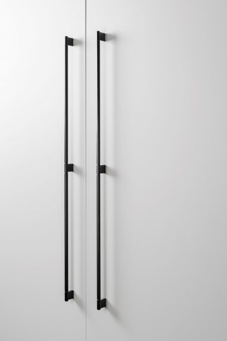 Maner lung pentru mobila Point Viefe, finisaj negru periat, L:996 mm [4]