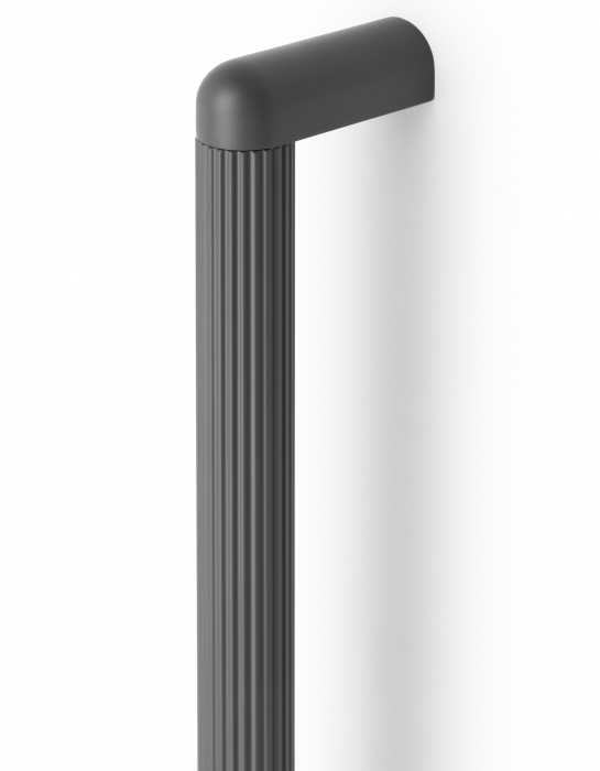 Maner lung pentru mobila Riss Big, finisaj gri muschi, L:982 mm [2]