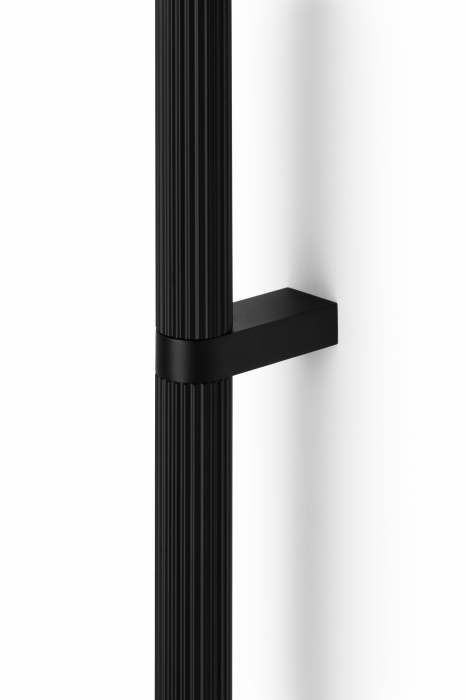 Maner lung pentru mobila Riss Big, finisaj negru mat, L:982 mm [3]