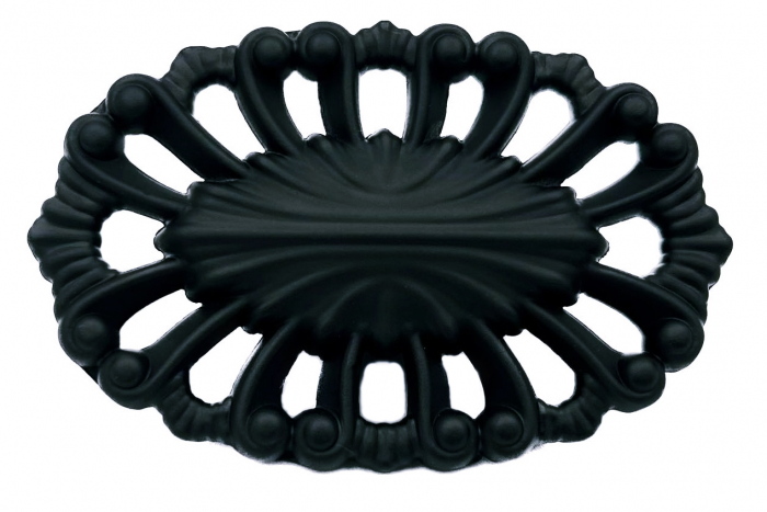 Maner pentru mobila Alia, finisaj negru mat CB, 32 mm [2]